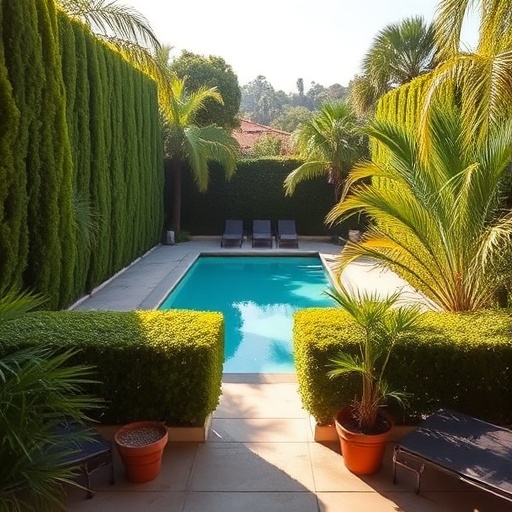 Backyard Pool Landscaping for Privacy 1 Backyard Pool Landscaping for Privacy