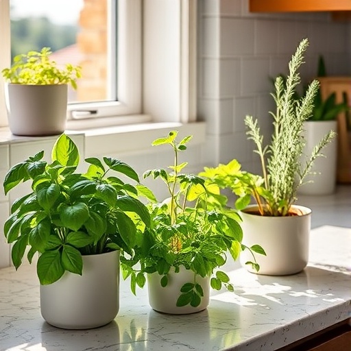 DIY Indoor Herb Garden for Small Kitchens